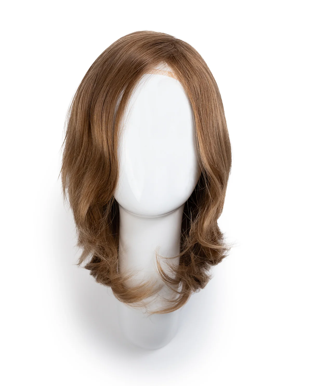 european virgin hair wig - 8" medium blonde. - Image 8
