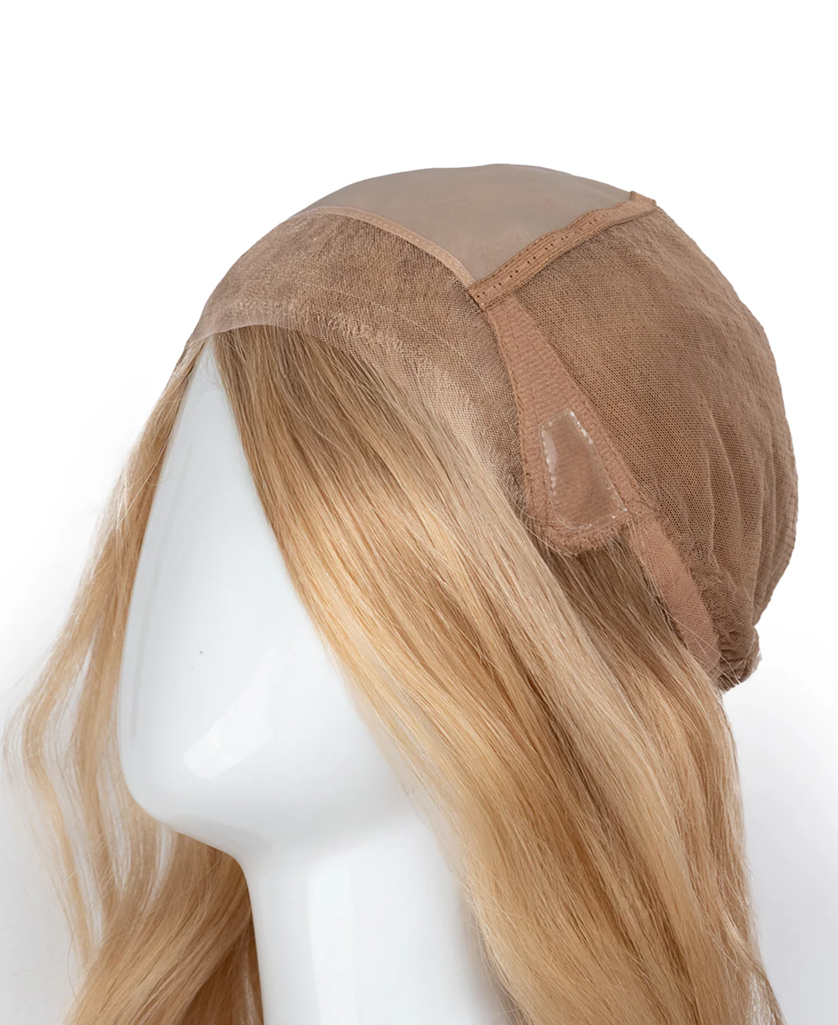 lace front mono wig - 13" golden babylights. - Image 10