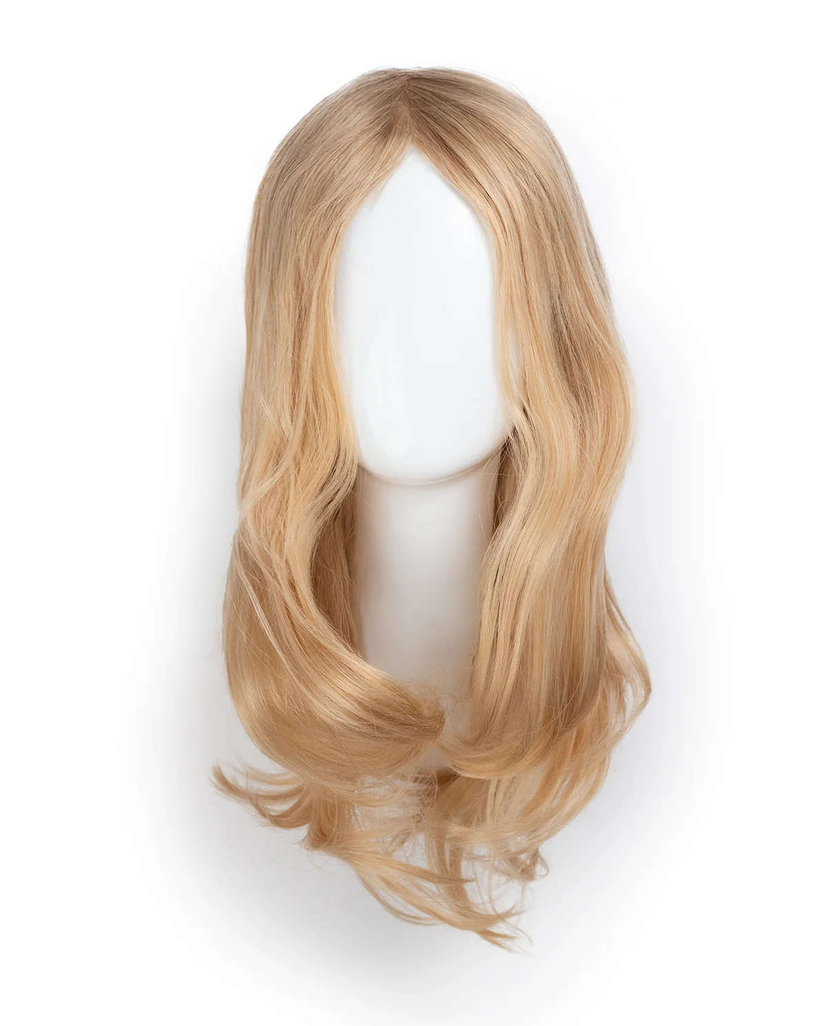 lace front mono wig - 13" golden babylights. - Image 8