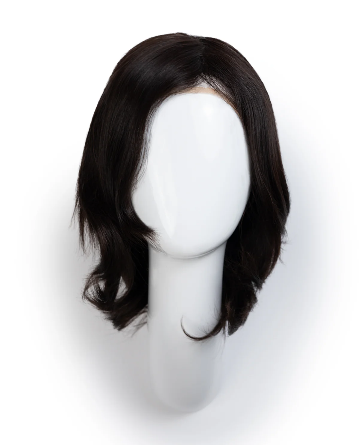 european virgin hair wig - 8" natural black. - Image 10