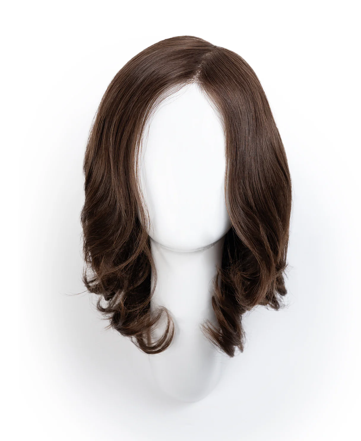 european virgin hair wig - 10" medium brown. - Image 6