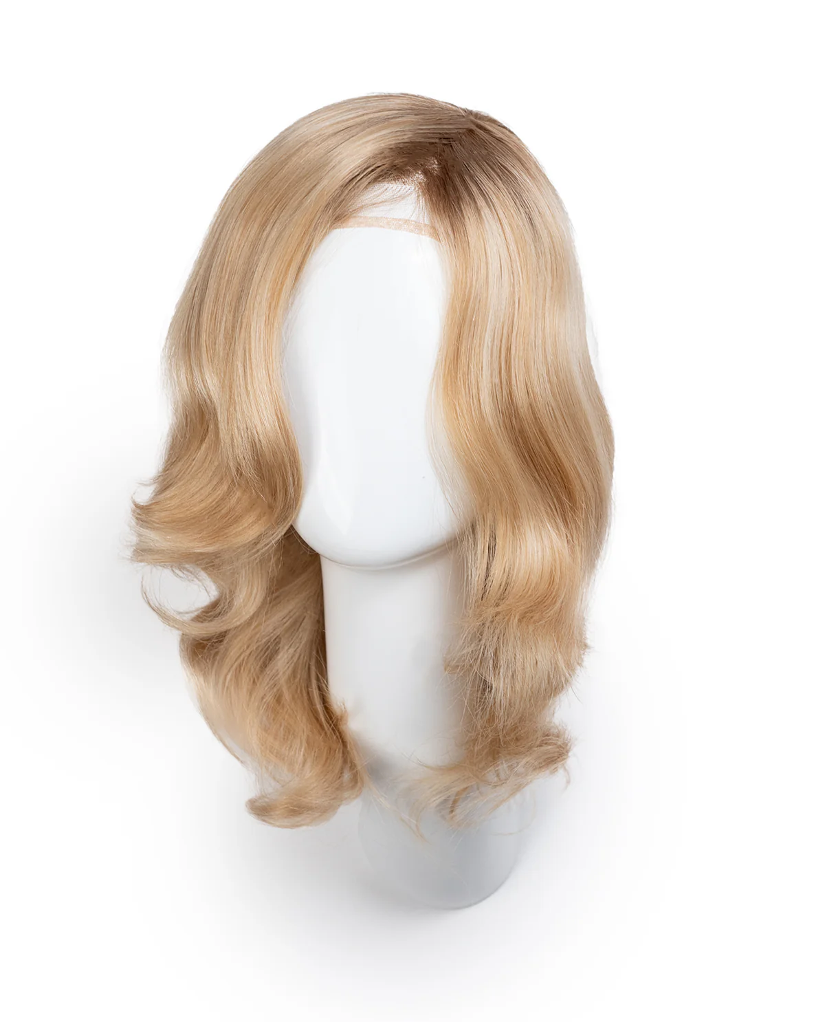 european virgin hair wig - 10" blonde highlights. - Image 7