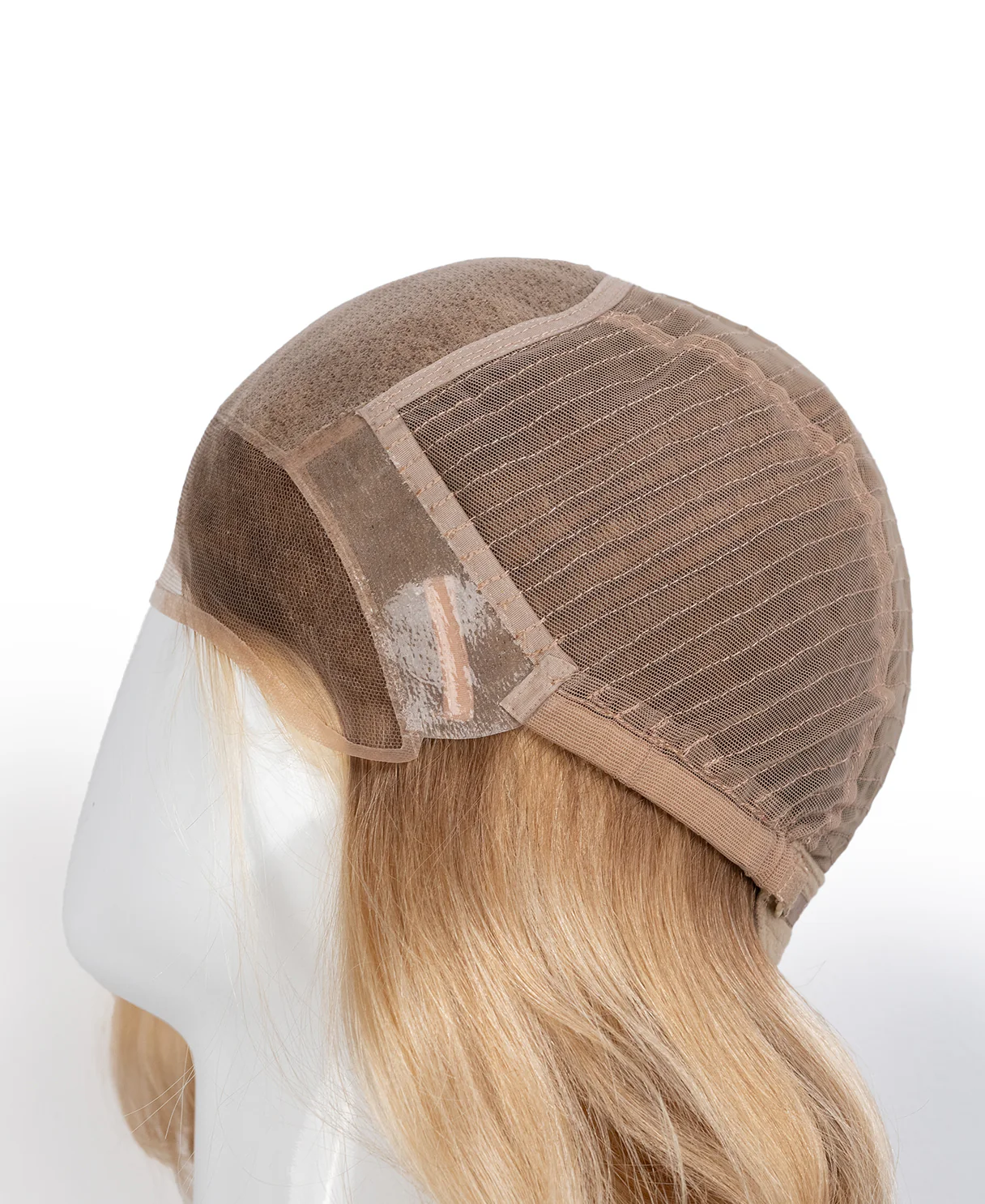 european virgin hair wig - 10" blonde highlights. - Image 9