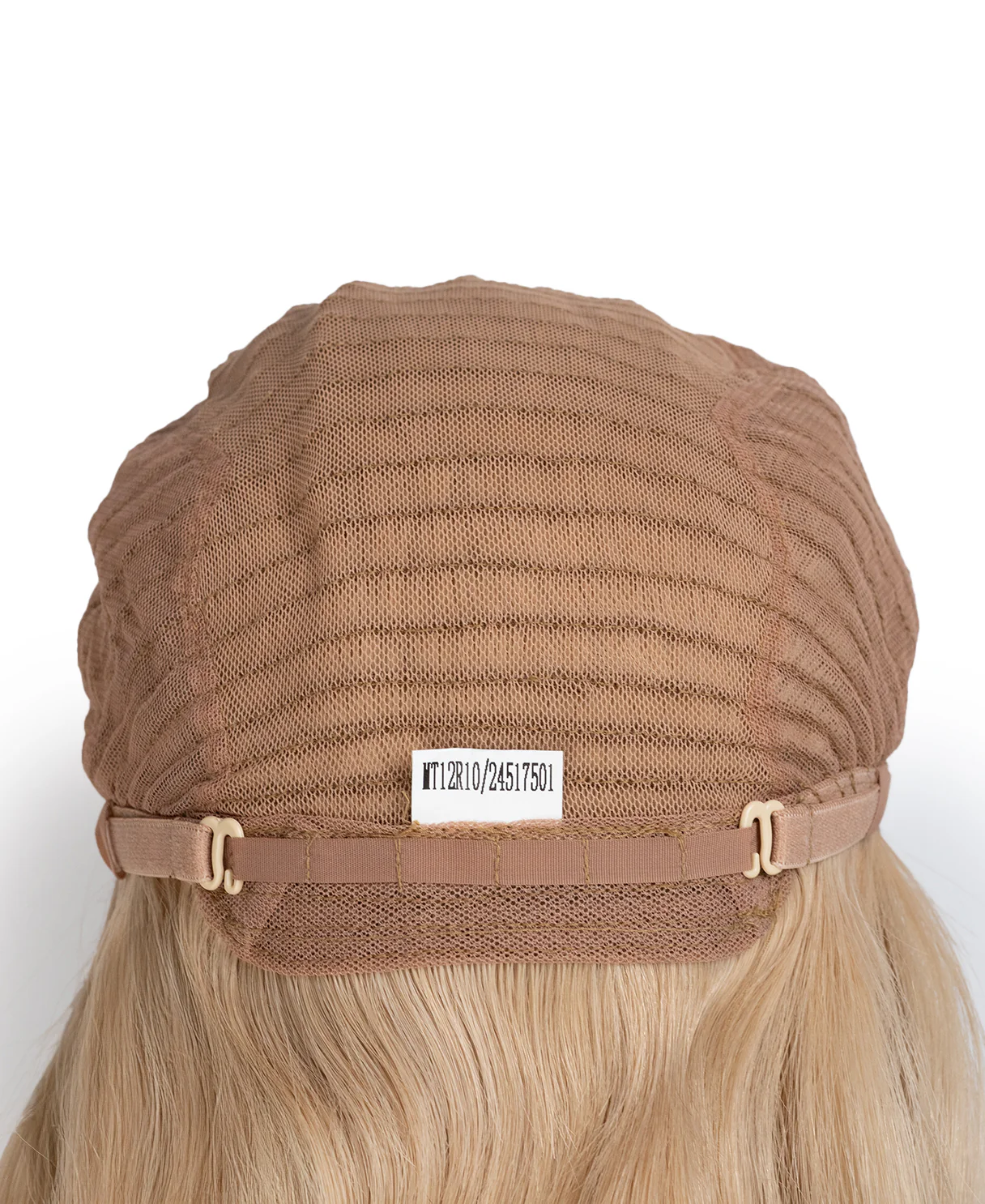 lace front mono wig - 14" shadow root champagne blonde. - Image 11