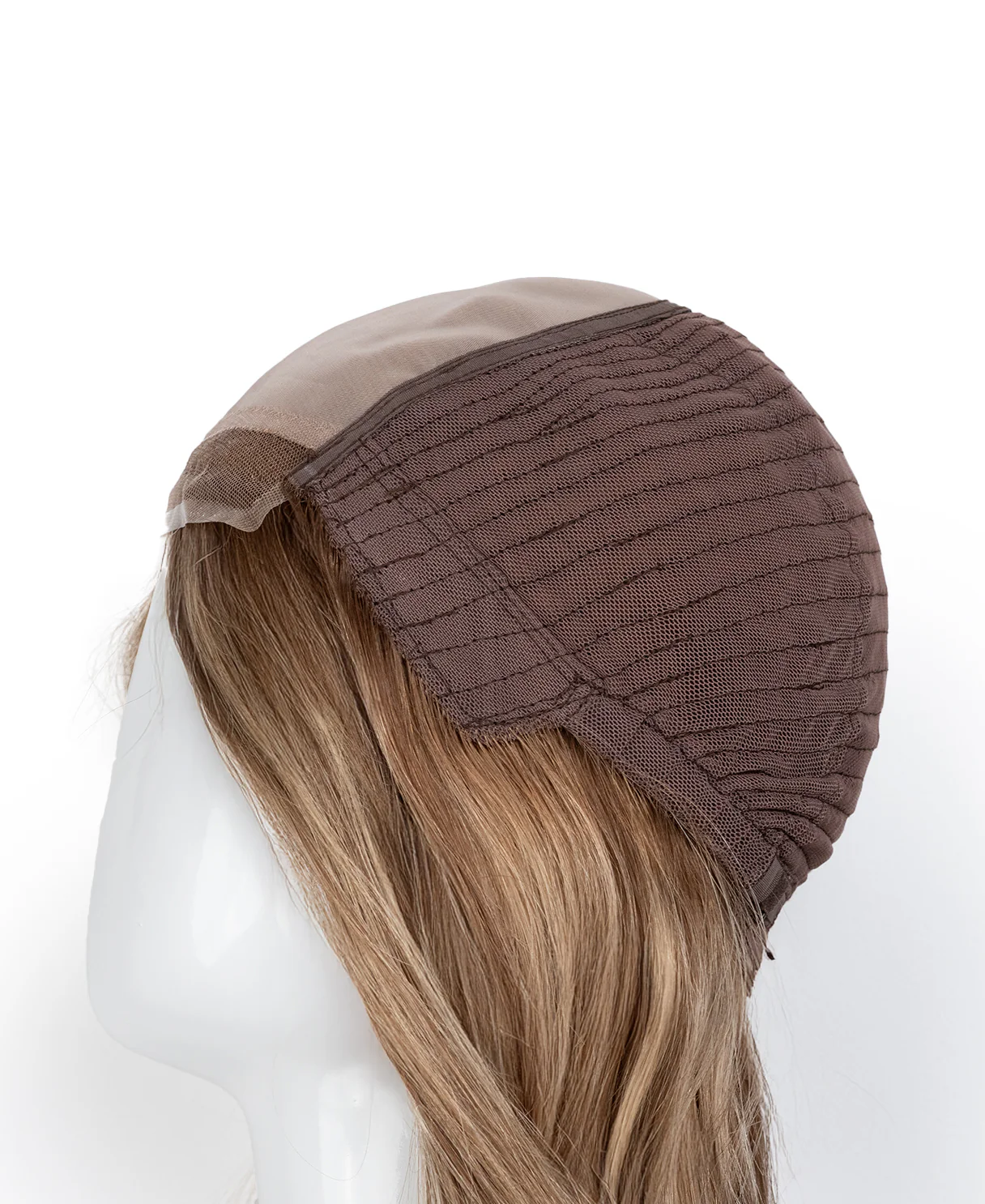 lace front mono wig - 14" hazel highlights. - Image 7