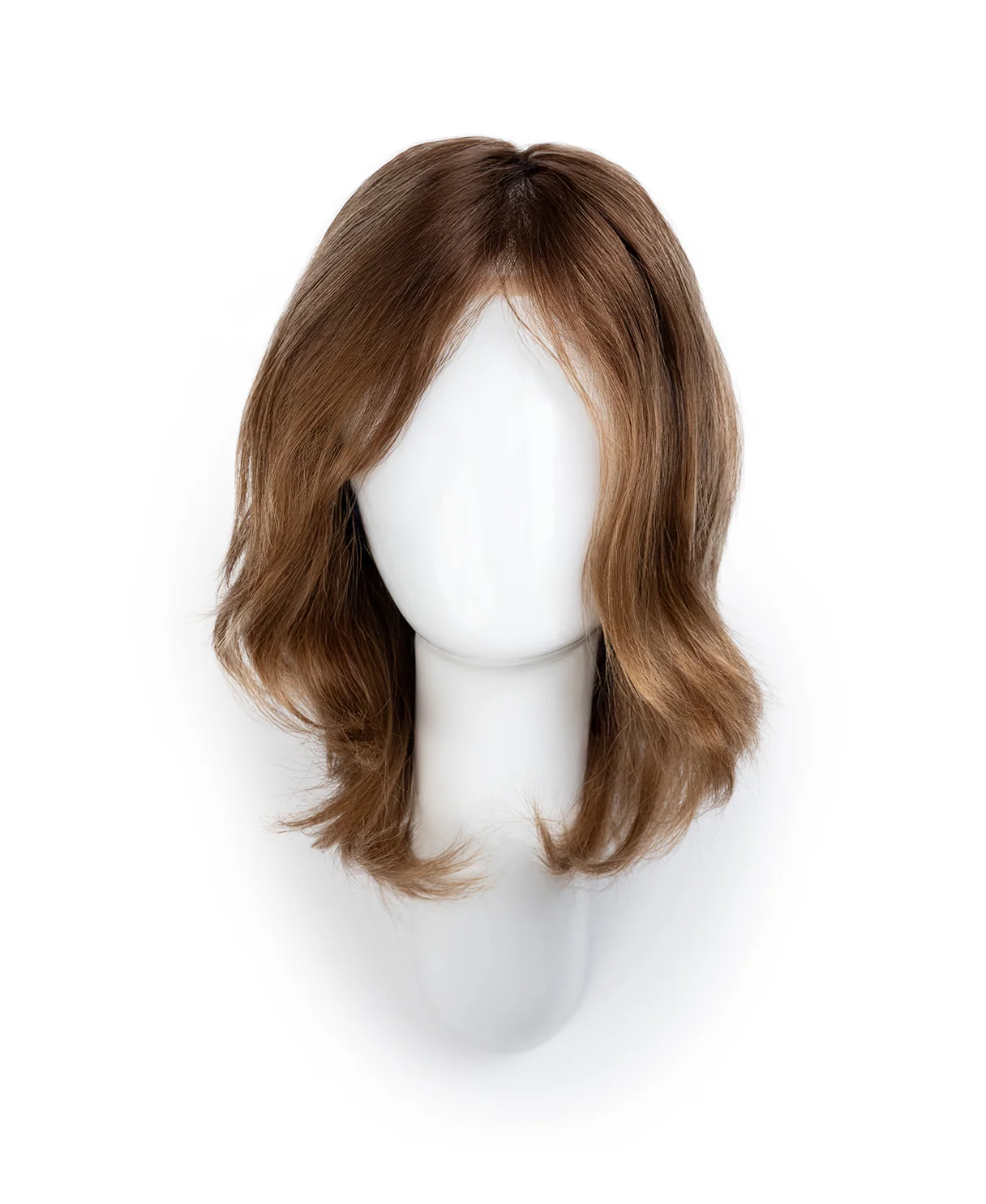 lace front mono wig - 6" brown melt. - Image 7