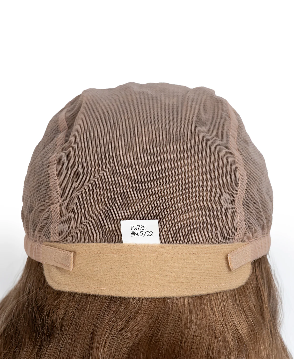 lace front mono wig - 6" hazel brown. - Image 10