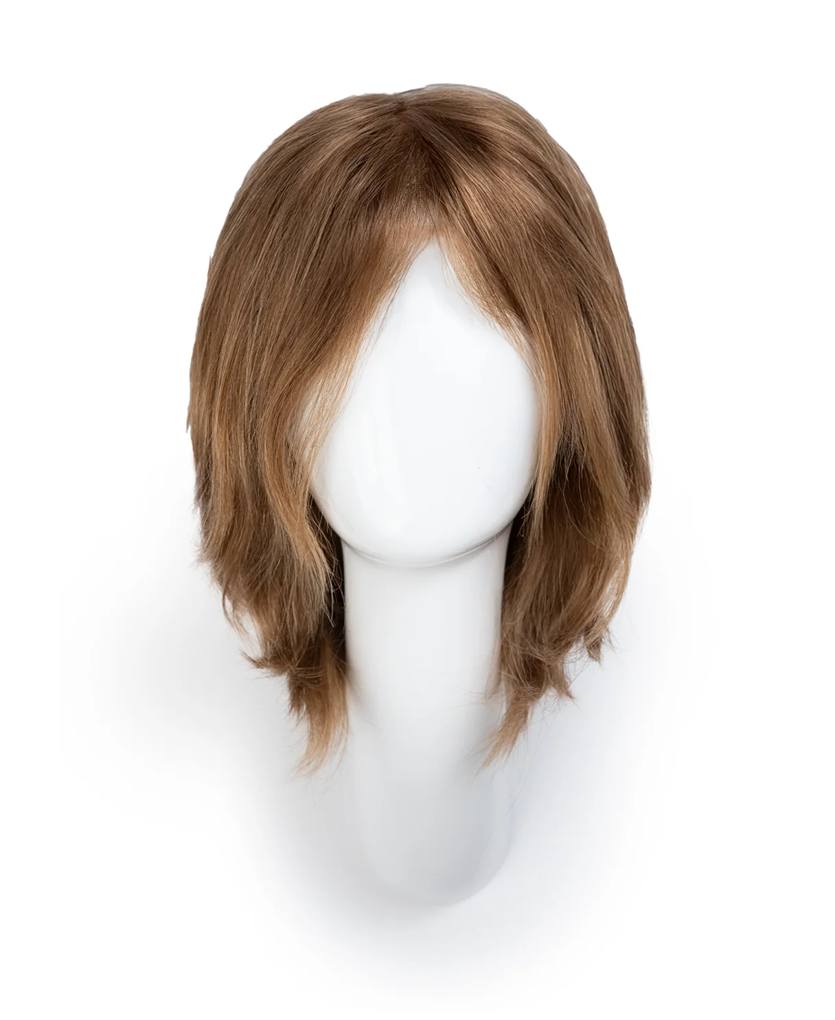 lace front mono wig - 6" hazel brown. - Image 8